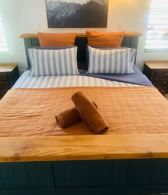 A holiday property styled and ready for the next guests